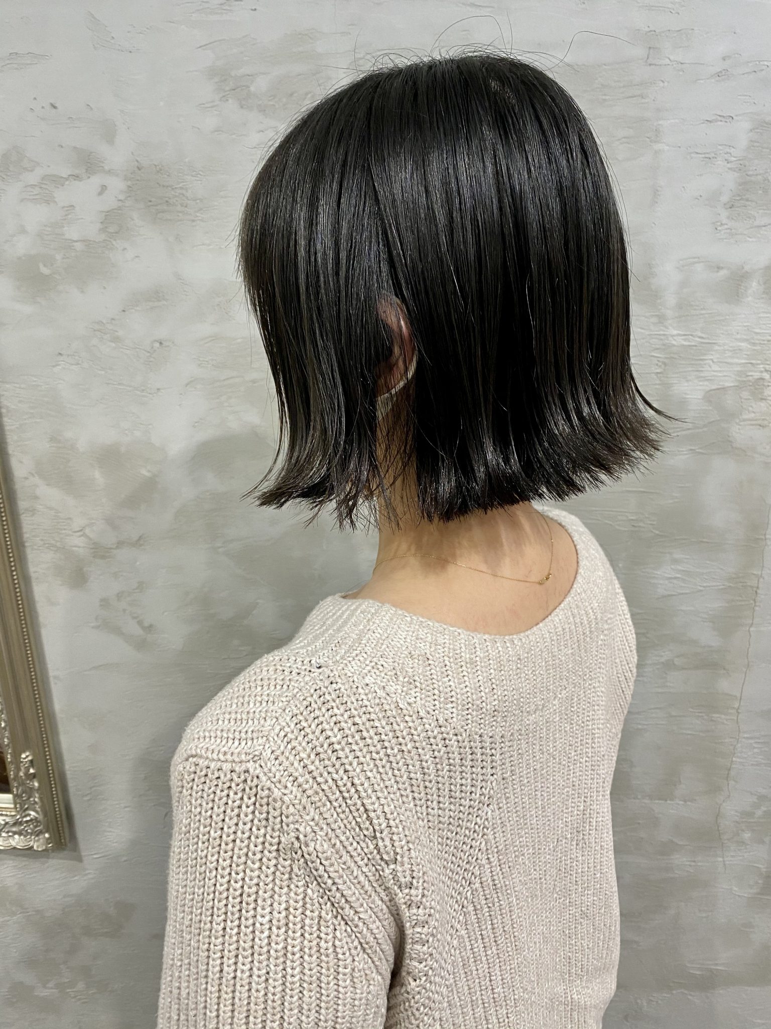 【ボブ×ダークブルー】 ヘアカラー bex journal